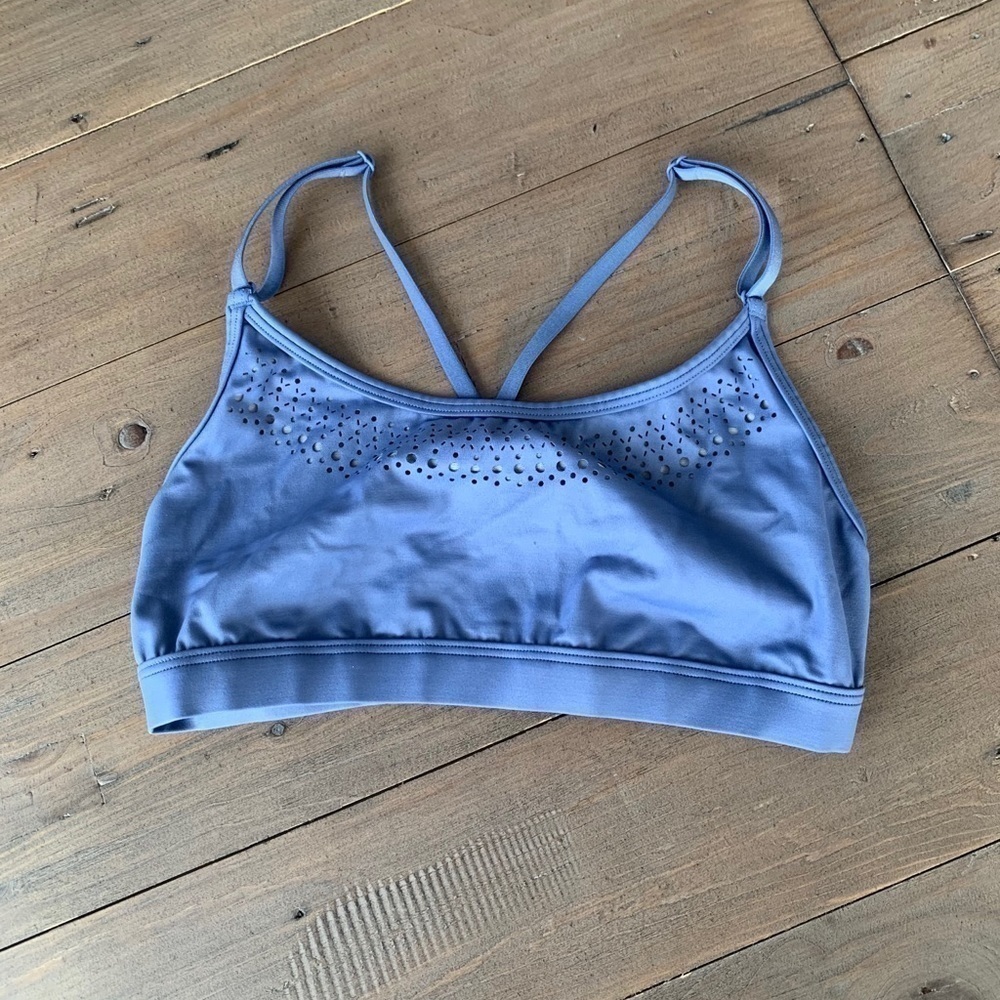 Victoria Secret women blue sports bra